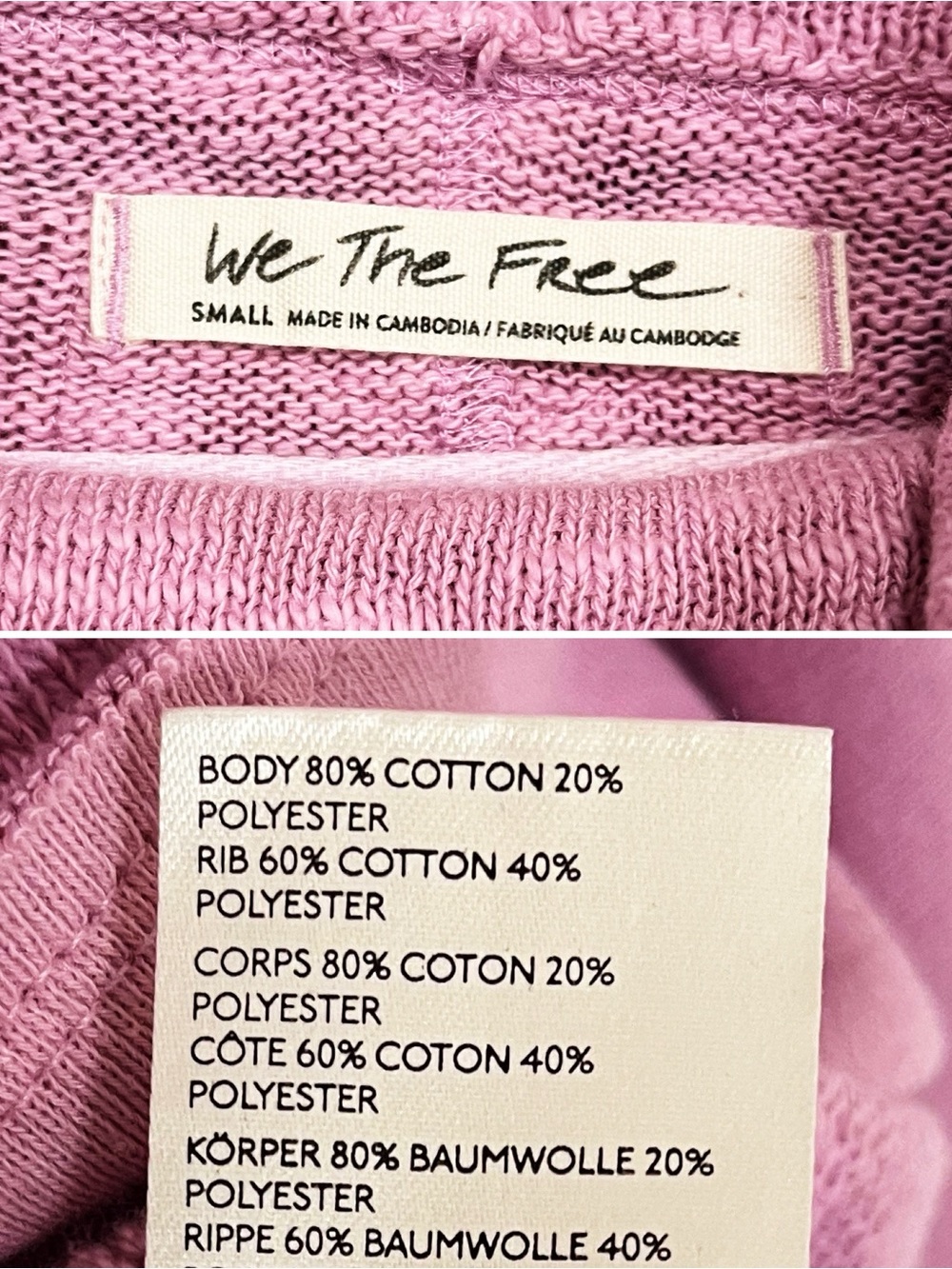 BOGO! Free People We the Free Timmy Turtleneck Pullover in Candy Lilac Small - Picture 10 of 11